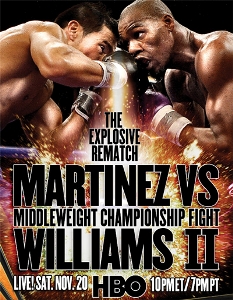 Бокс: Серхио Мартинес - Пол Уильямс / Boxing: Sergio Gabriel Martinez vs Paul Williams (2010) онлайн
