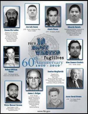 10 самых опасных преступников / FBIs 10 Most Wanted (2010) онлайн