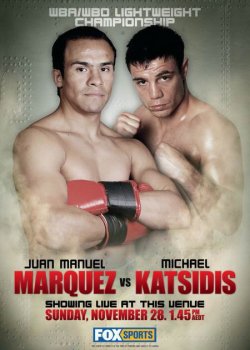 Бокс: Хуан Мануэль Маркес - Майкл Катсидис / Boxing: Juan Manuel Marquez vs Michael Katsidis (2010) онлайн