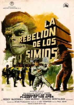Планета обезьян 4: Покорение планеты обезьян / Conquest of the Planet of the Apes (1972) онлайн