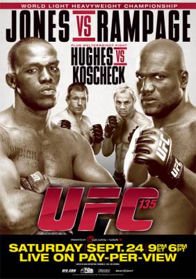 MMA. UFC 135: Джон Джонс - Квинтон Джексон / UFC 135: Jones vs Rampage (2011) онлайн