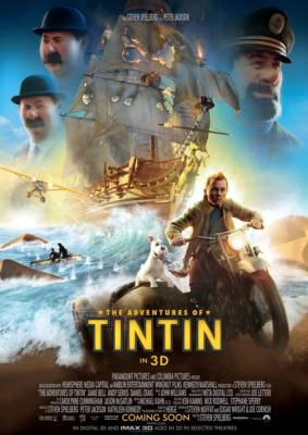 Приключения Тинтина: Тайна Единорога / The Adventures of Tintin (2011) онлайн