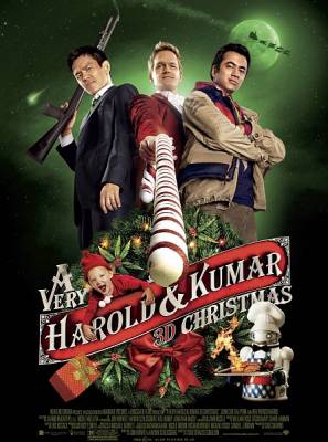Убойное Рождество Гарольда и Кумара / A Very Harold & Kumar Christmas (2011) онлайн