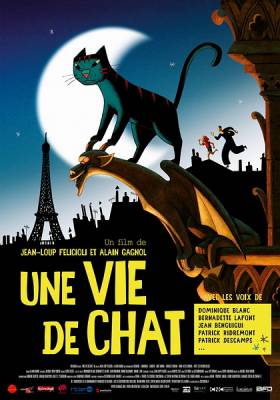 Кошачья жизнь / Une Vie de Chat (2010) онлайн