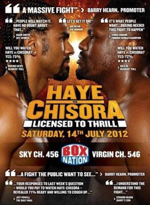 Бокс: Дэвид Хэй vs Дерек Чисора (2012) онлайн