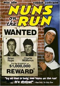 Монахини в бегах / Nuns on the Run (1990) онлайн