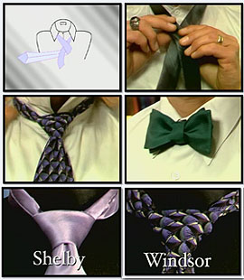 Как завязывать галстук онлайн